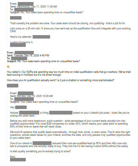 Lead Qualification AI - 60% Cost Reduction